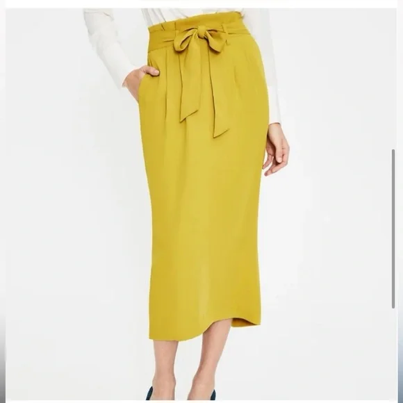 Boden midi skirt melina citron - Picture 4 of 12